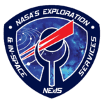 NASA exploration and in space services mission badge