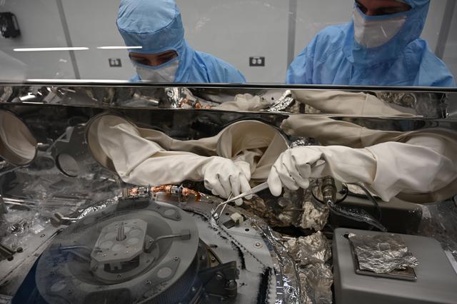 Astromaterials processors collect asteroid particles